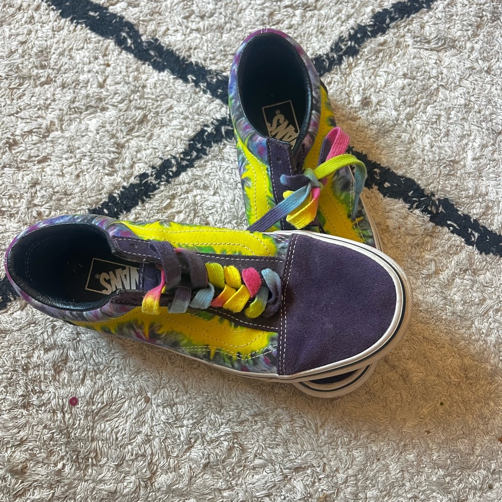 Tiedye Vans